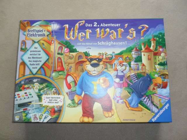 Wer war´s? Schräghausen Das 2. Abenteuer
